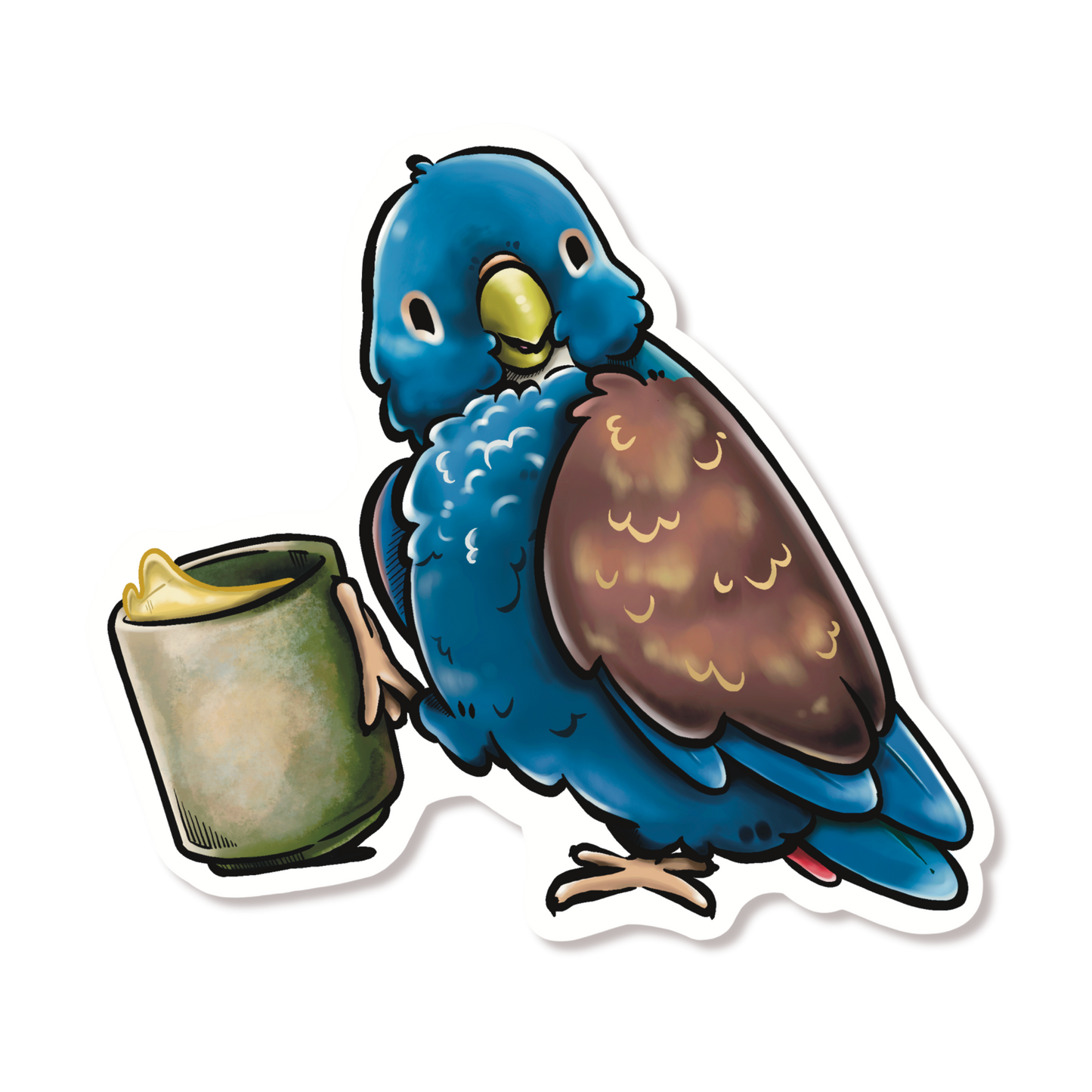 BRONZE-WINGED PIONUS